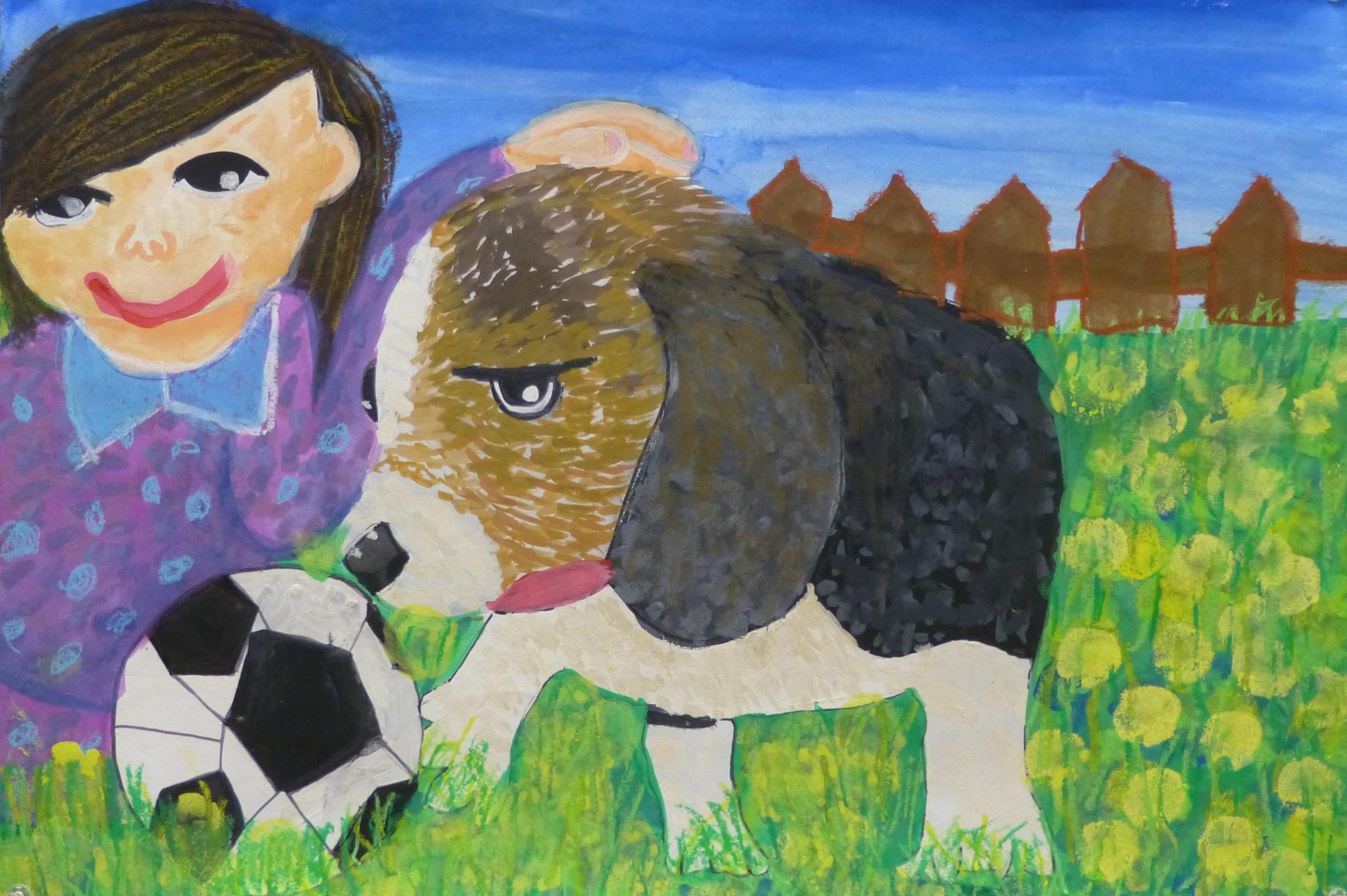 水彩画（４年生）