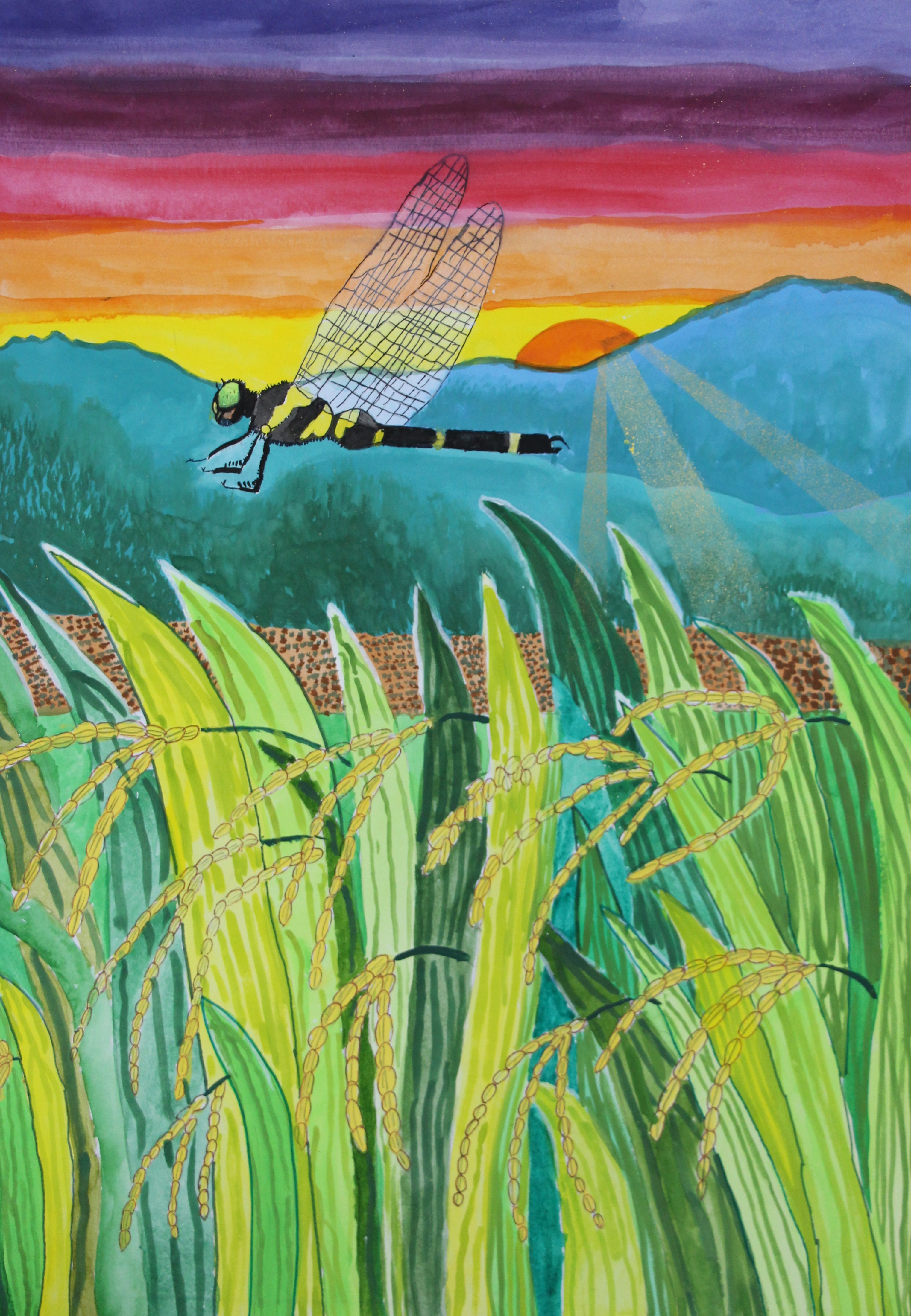 水彩画（６年生）