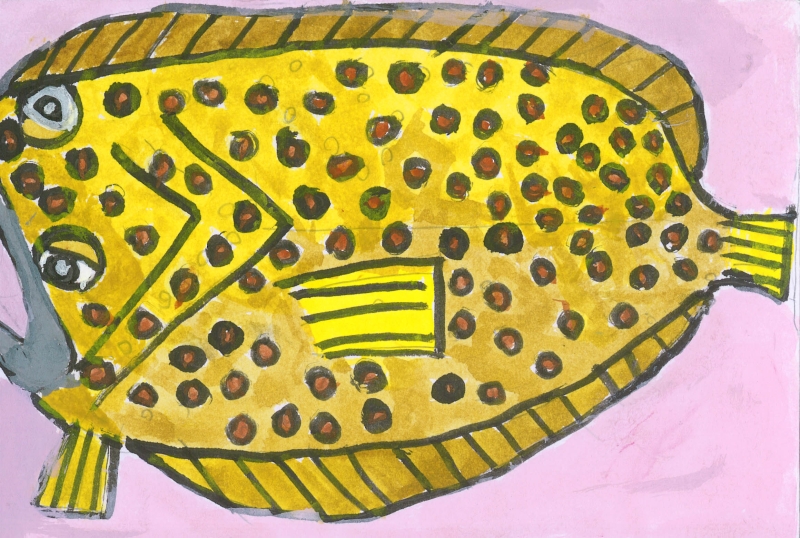 第１４回　全国ポストカードデザイン大賞　　　　　（小学生の部　銅賞）