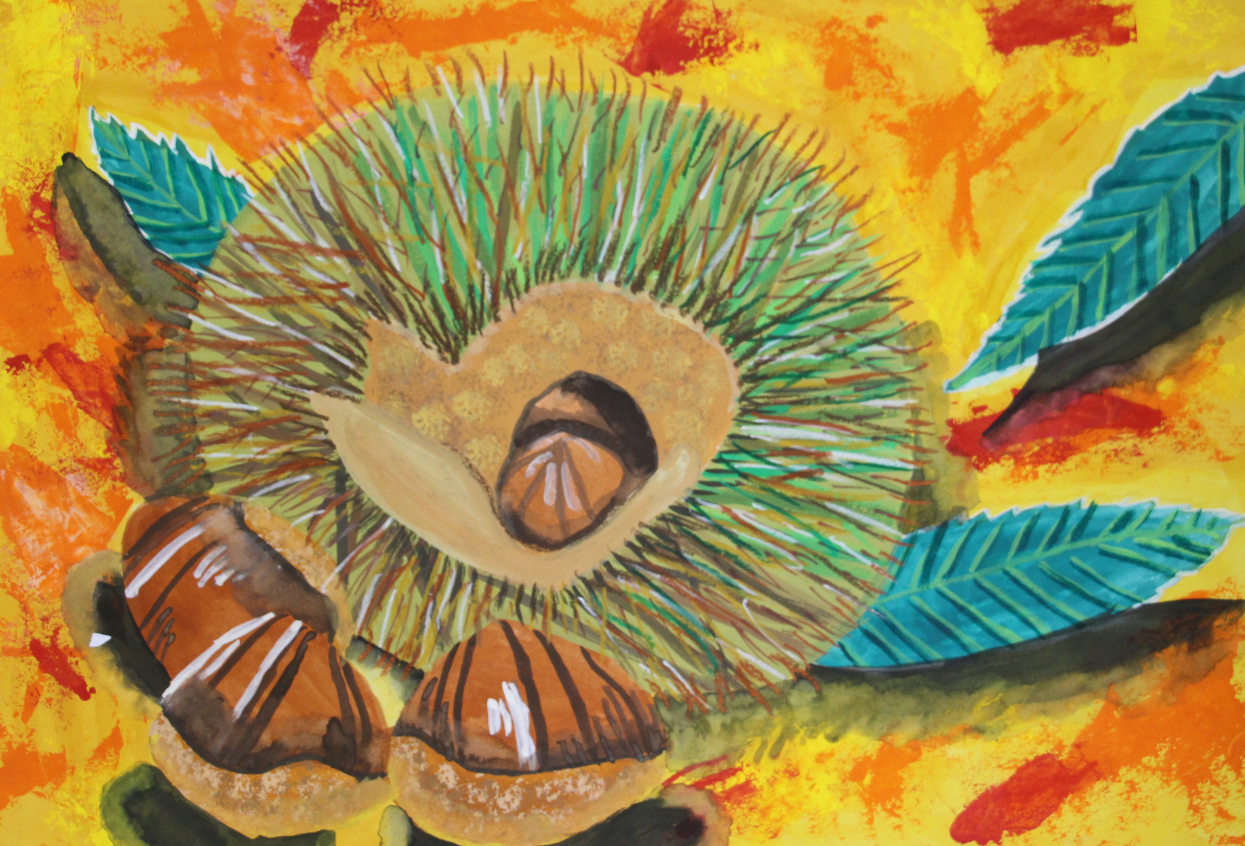 水彩画（５年生）