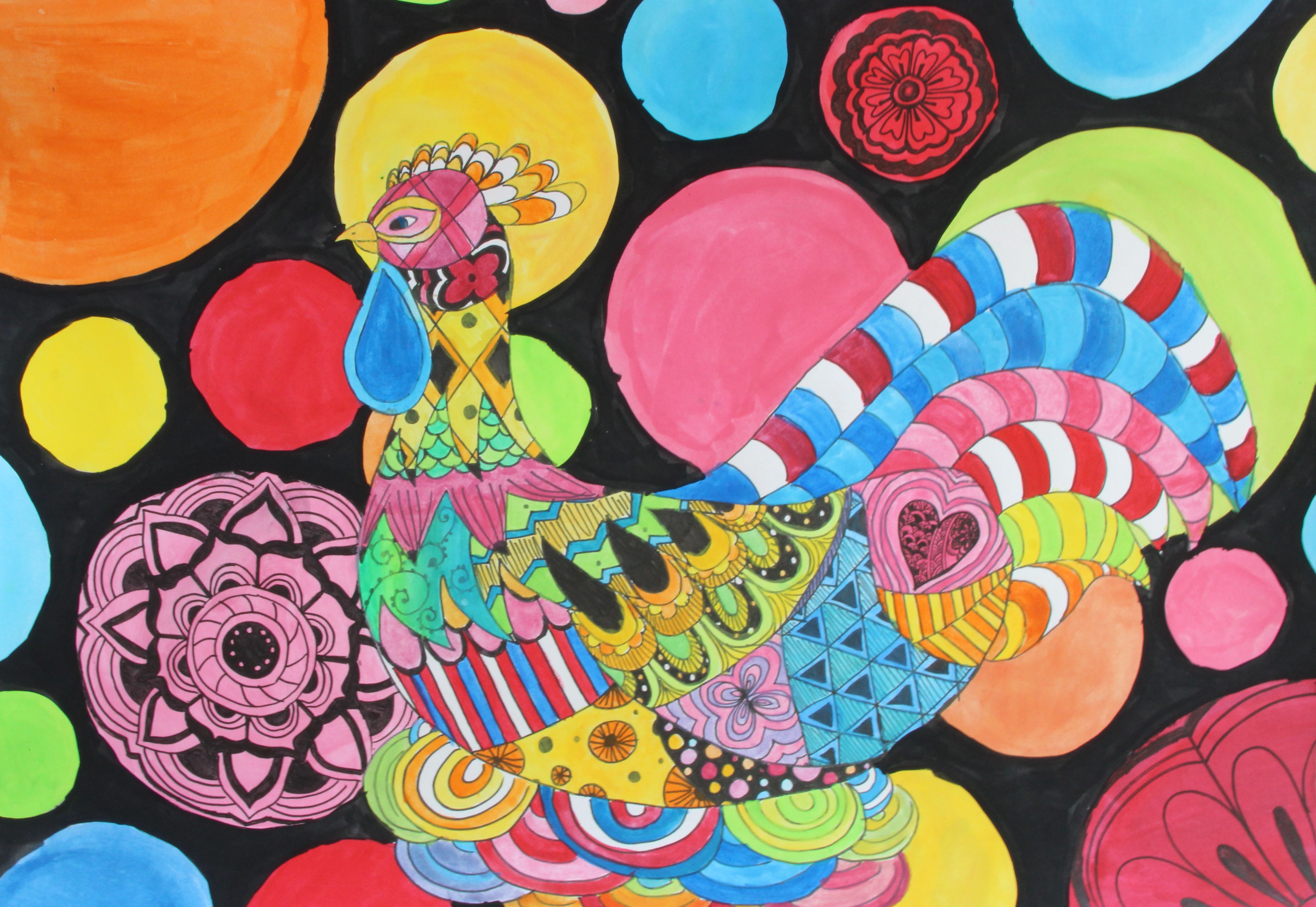 水彩画（中学１年）