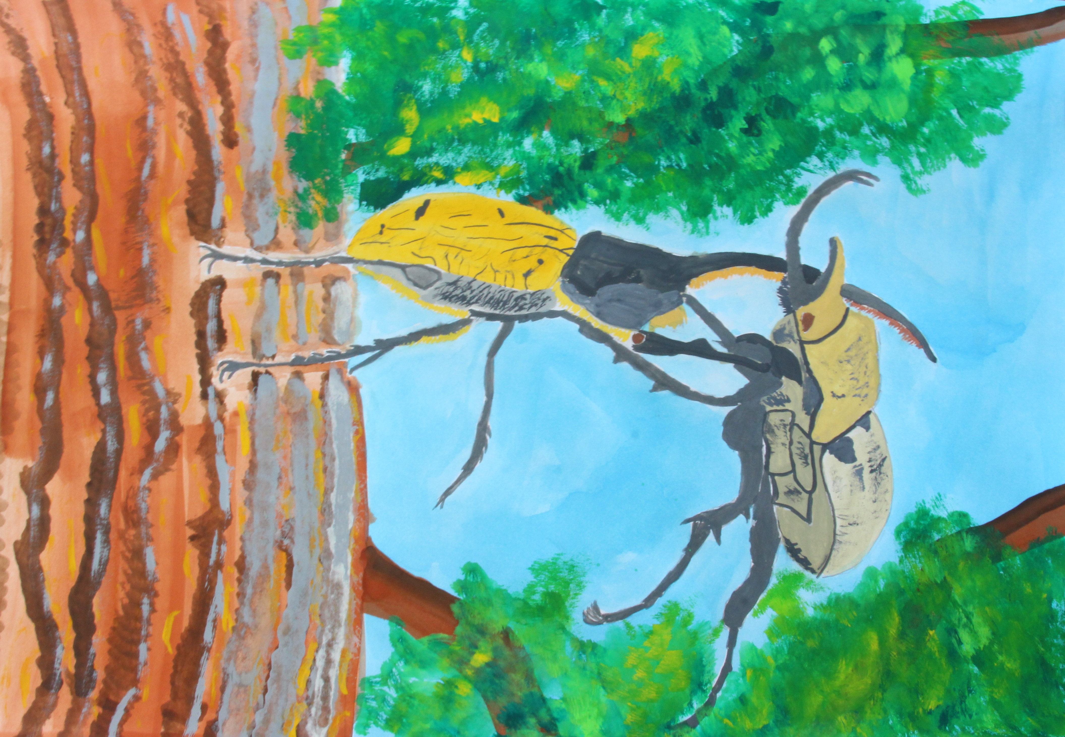 水彩画（５年生）