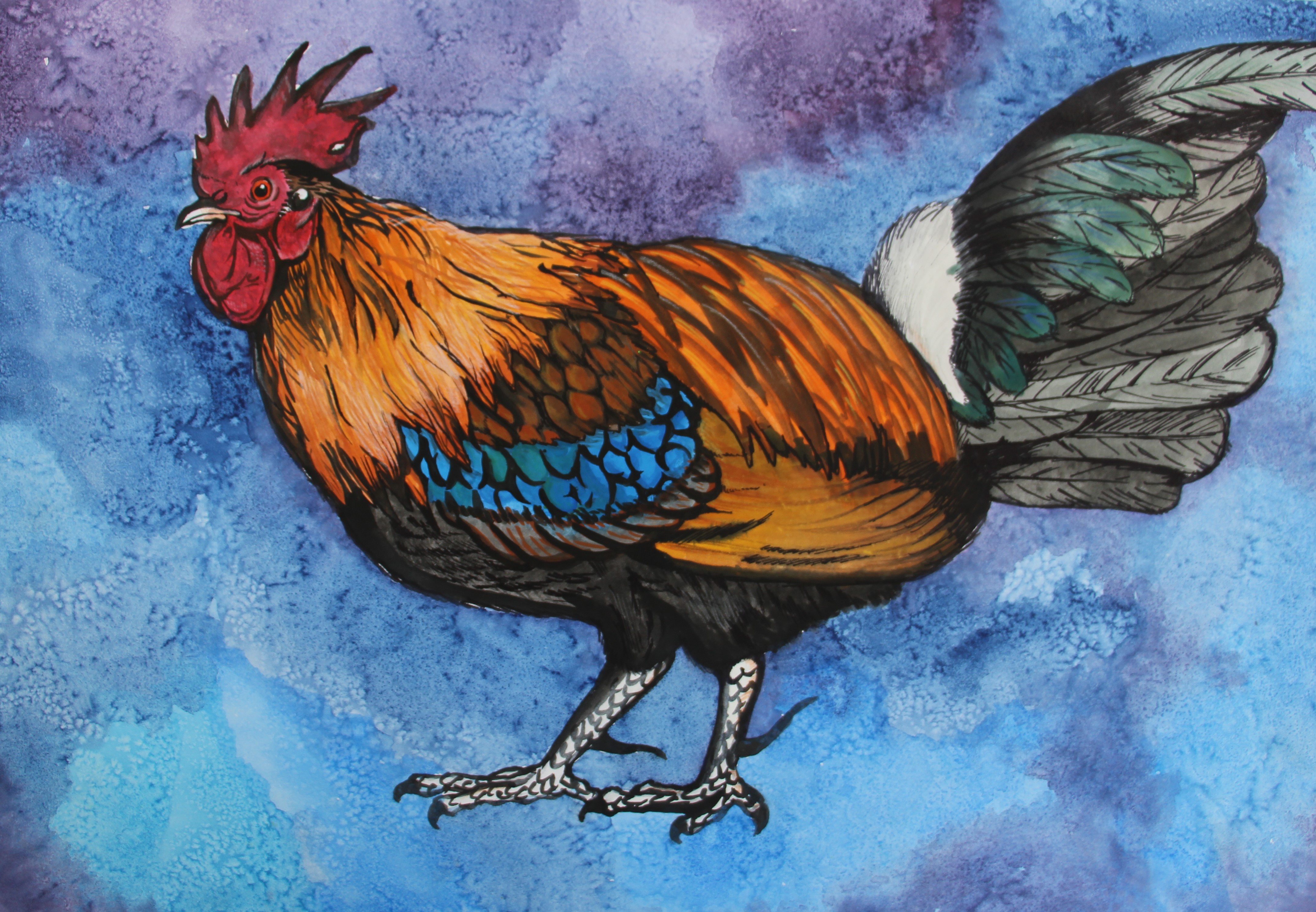 水彩画（中学３年）