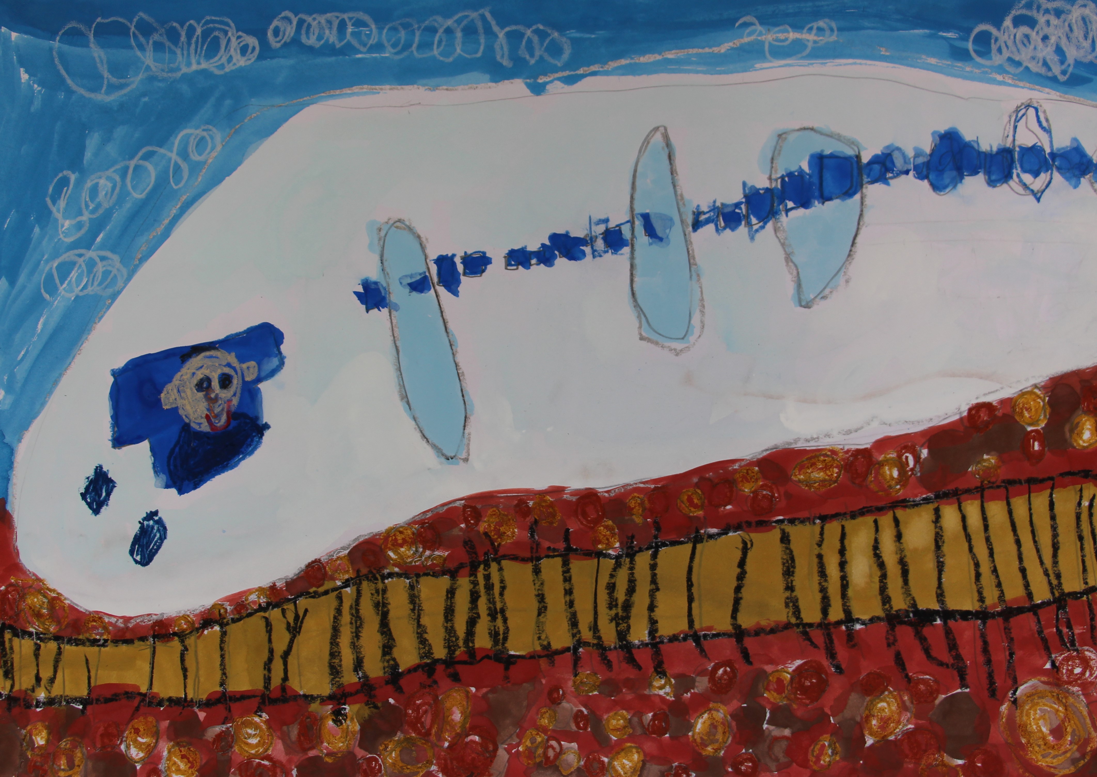 水彩画（年長）