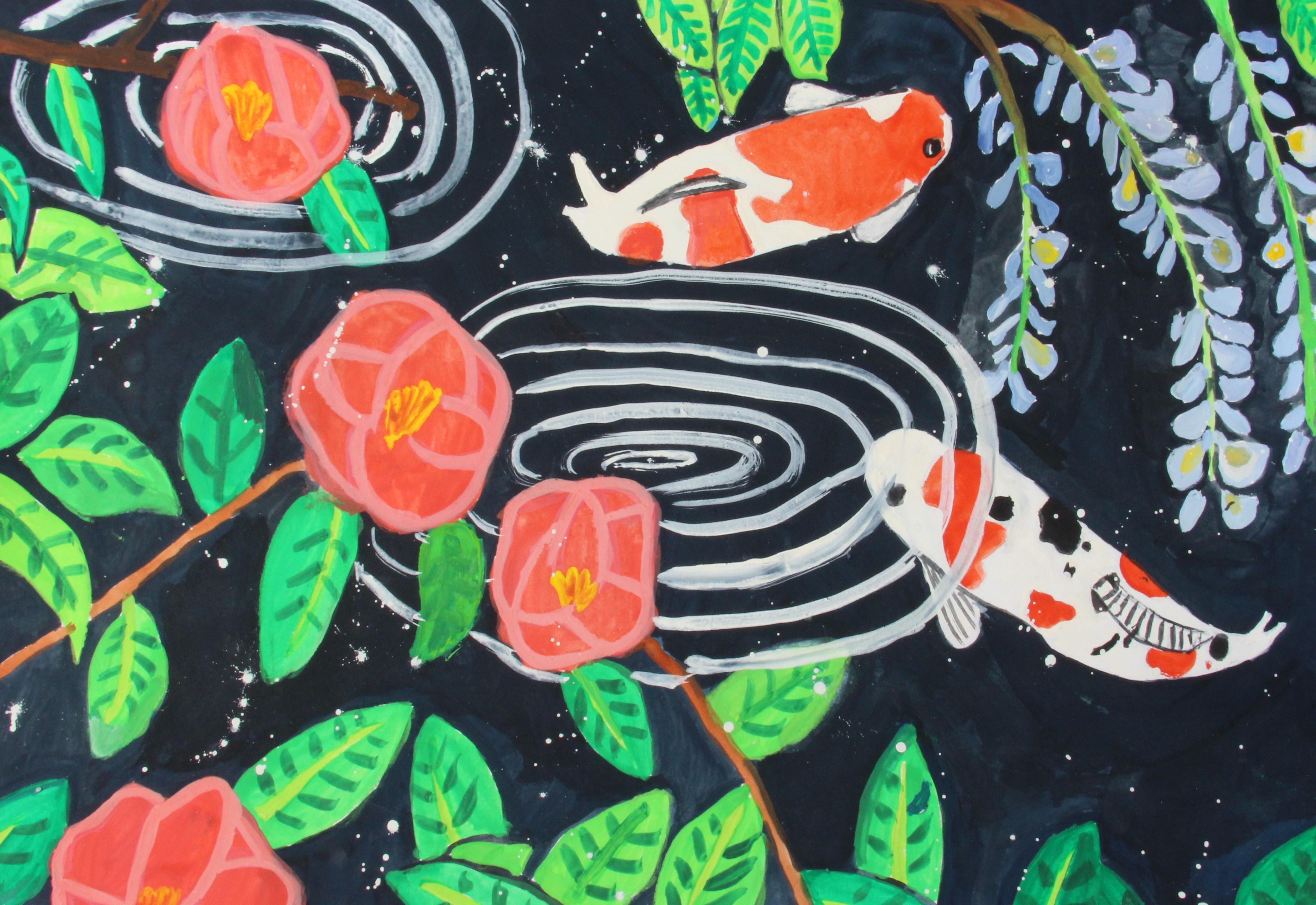 水彩画（５年生）